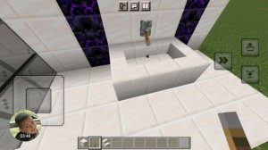 Рабочая ванна, умывальник, мойка в Майнкрафт без модов | Minecraft Tutorial #2
