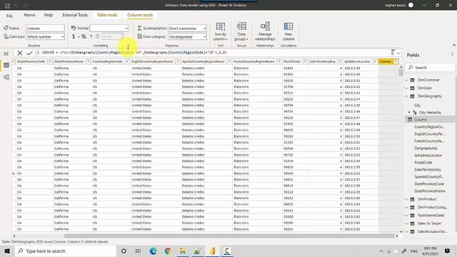 Use OR statement DAX Power BI смотреть онлайн