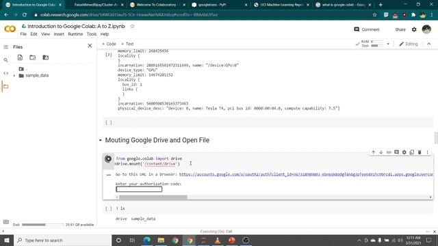 Introduction to Google Colab: A to Z | Install Package | Import Dataset |NVIDIA GPU | বাংলা смотреть онлайн