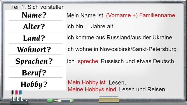 Goethe Zertifikat A1, Start Deutsch 1, Sprechen, Teil 1: Ошибки, которые Вы больше не сделаете!!! смотреть онлайн