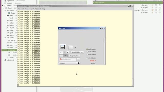 Linux Gtk Glade Programming Part 9 - Adding Font Chooser, Volume Control, and Scroll Bar смотреть онлайн