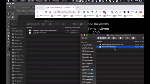pinceles gratis de Kyle T. en Adobe Photoshop CC смотреть онлайн