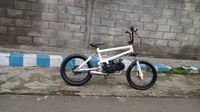 BMX CUB Super White #bmxcub #bmxmotor