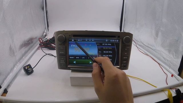 Штатная магнитола Toyota Avensis (2003-2008) Windows FT-1030M(S) смотреть онлайн