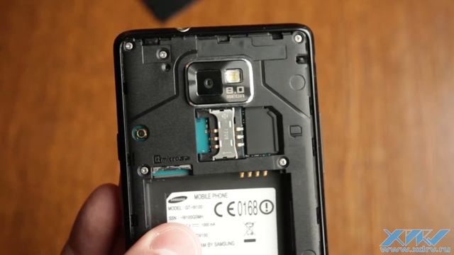 Как вставить SIM-карту в Samsung Galaxy S2 (XDRV.RU) смотреть онлайн