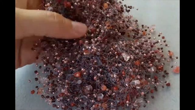 Воздушное колье из розового халцедона и яшмы "Коралловая роза" (1858) смотреть онлайн