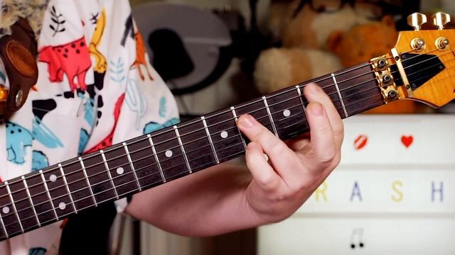 'Crash' The Primitives Guitar & Bass Lesson смотреть онлайн