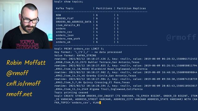 ksqlDB HOWTO: Reserialising data in Apache Kafka смотреть онлайн