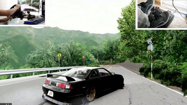Nissan Silvia S14 - 90's Hakone Nanamagari Touge Downhill And Uphill // Assetto Corsa Drifting | G2 смотреть онлайн