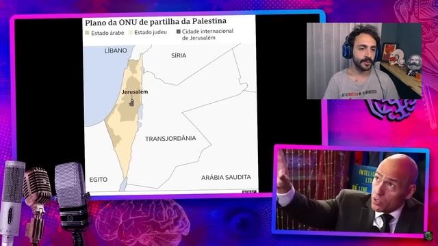 HOC ANALISA SITUAÇÃO DA PALESTINA E DEFENDE ISRAEL | Gustavo Gaiofato смотреть онлайн