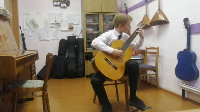 А.М. Иванов - Крамской "Прелюдия" a-moll. Исполняет Ягодин Иван. Преподаватель Кайгородцев А.А смотреть онлайн