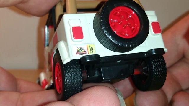 jada toys/Hollywood rides jurassic park jeep wrangler diecast figure review смотреть онлайн