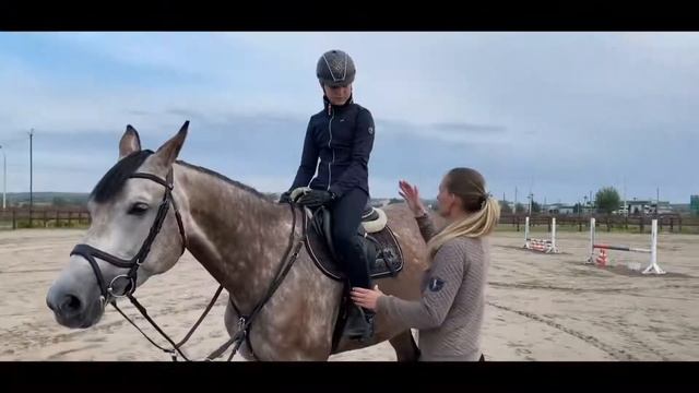 Занятия верховой ездой | КСК "Рыжая лошадь" | 1 Этап (Начальный) смотреть онлайн