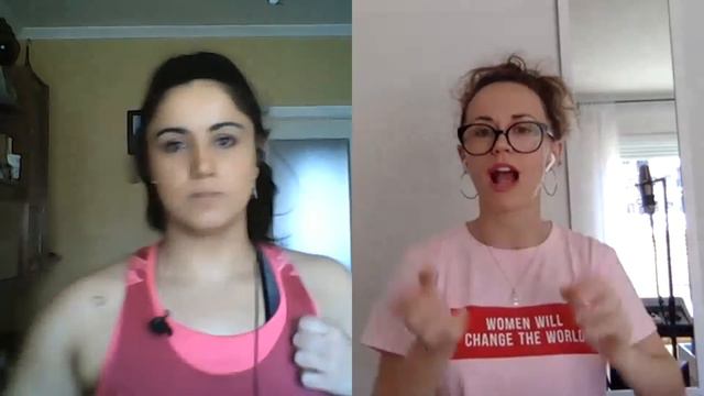 ALBA MORENO STUDIO - Clase de canto online con Alicia de Julián смотреть онлайн
