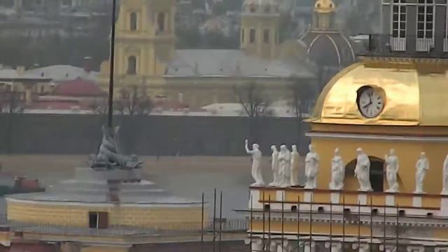 любуемся Петербургом с колоннады Исаакиевского собора смотреть онлайн