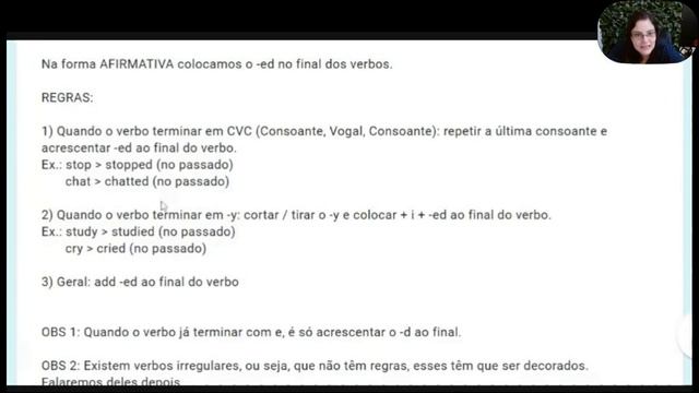 Simple Past - Verbos Regulares