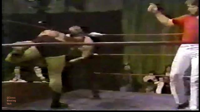 Stan Lane & Robert Gibson vs. Bill Owens & Ernie Kirkland - CWA March 20, 1982 смотреть онлайн