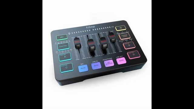 How To Record Sounds With The Fifine AmpliGame SC3