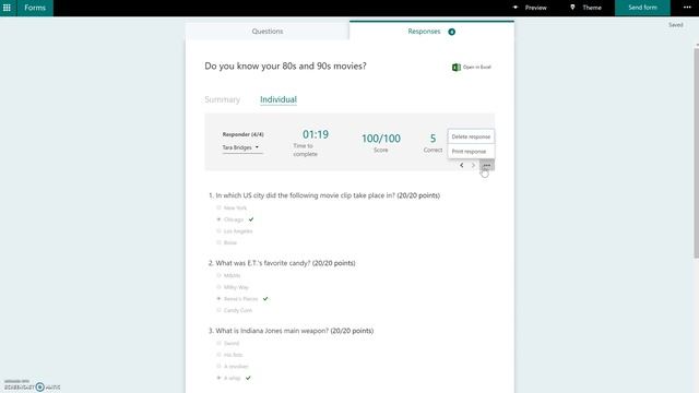 Office 365 Forms - Responses and Reports (PT. V) смотреть онлайн