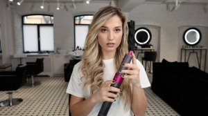 Укладка "голливудские локоны" с помощью стайлера Dyson Airwrap