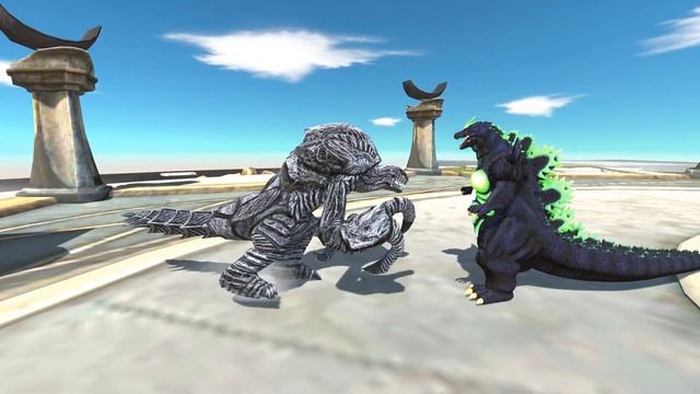 Infinity Balle | Orga VS Super Godzilla - Animal Revolt Battle Simulator смотреть онлайн