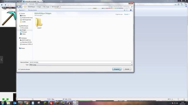 How to get a server icon on Minecraft-Hosting.pro