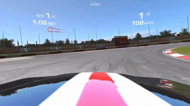 Real Racing 3 / Mercedes-Benz 190E 2.5-16 Evo II / Nurburgring / Трасса Grandprix / Один на один