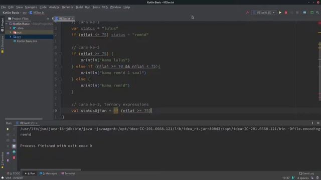 Ngulik Kotlin (Basic) #13 - Conditional If смотреть онлайн