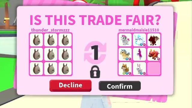 Should I do this trade!Win Fair or Loose? adopt me# adopt me trading# Roblox adoptme trading# смотреть онлайн