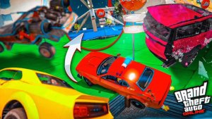 ДО КОНЦА ДОЕДЕТ НЕ КАЖДЫЙ! СЛОЖНЫЙ СПУСК С ПРИКОЛАМИ в GTA 5!