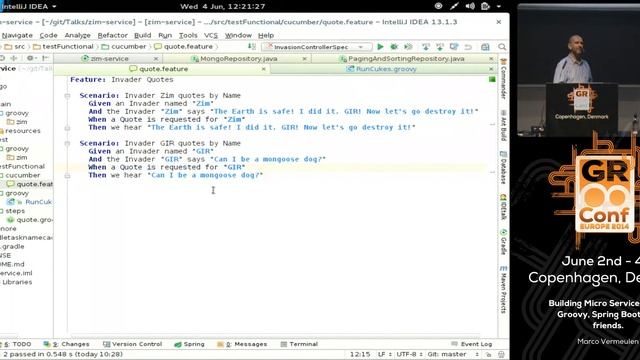 Building Micro Services using Groovy, Spring Boot and friends. смотреть онлайн