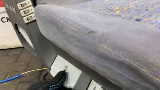 Сиденье пассажирское пневматическое MAN TGA смотреть онлайн