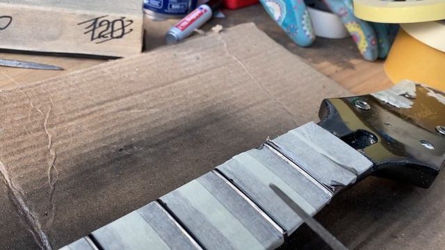 Закатка ладов простым надфилем смотреть онлайн