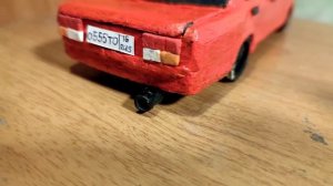 СЛЕПИЛ ВАЗ 2105 ИЗ ПЛАСТИЛИНА