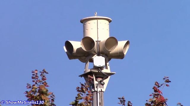 Sentry 7V8-B Siren Test & Noon Blast Prairie Home, MO 11-6-21
