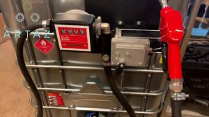 Мини заправка с заправочным узлом для бензина 12в Artaz votex1000-0907jul