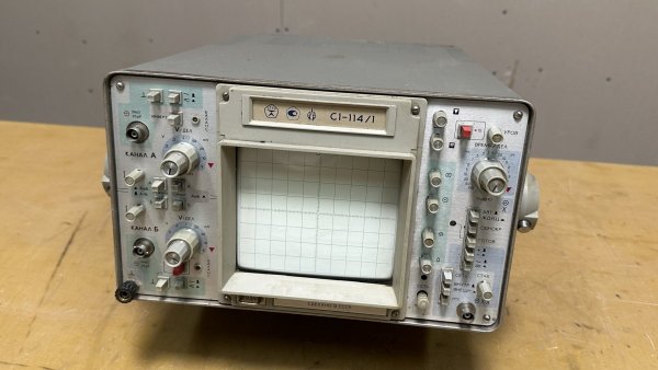 Разобрали Осциллограф С1-114.1