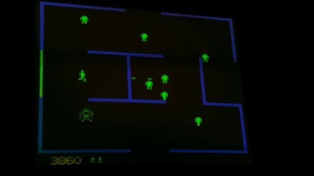Berzerk Arcade video game high score Attempt 8620 смотреть онлайн