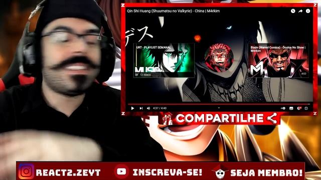 REACT - Qin Shi Huang (Shuumatsu no Valkyrie) - China / A Rota do Imperador | Qin Shi Huang смотреть онлайн