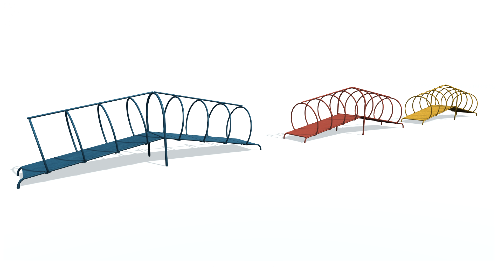 3D модель Объект игровой детской площадки D.  3D model. "Playground object D."