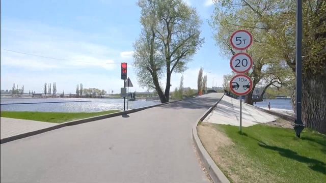 Город Воронеж Дамба Чернавского моста улица Димитрова 6 мая 2021 смотреть онлайн