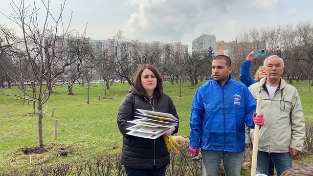 Новые саженцы в Фили-Давыдково смотреть онлайн