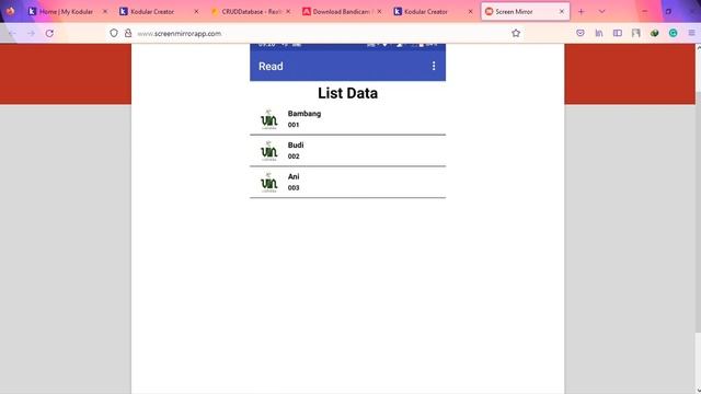 Edit Data Firebase смотреть онлайн