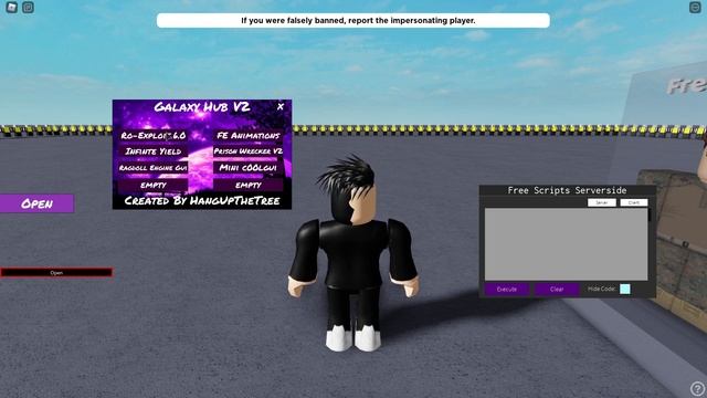 Roblox Serverside Script Showcase Galaxy Hub [RARE] смотреть онлайн