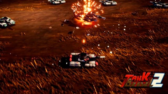 Tank Brawl 2 announcement - brawling tank destroying actions смотреть онлайн
