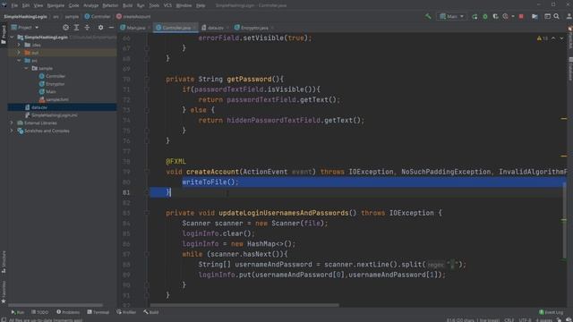 JavaFX and Scene Builder - IntelliJ: Login and register system with MD5 hashing смотреть онлайн