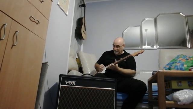 Vox AC15 C1X - top boost chanel смотреть онлайн