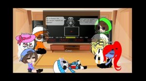 Реакция Undertale на "Last Breath 1-3phase" •|•Gacha club/life|•|
