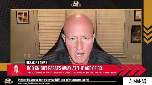 Remembering Bob Knight | 'There will never be another like him' | Field of 68 смотреть онлайн