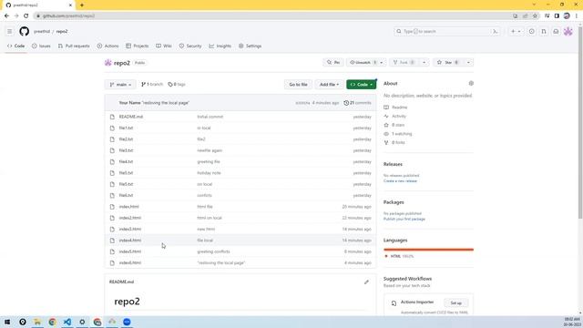 Day 6 DEVOPS LIVE TRAINING JUN 2023 7:30 BATCH - GIT Day-5 смотреть онлайн